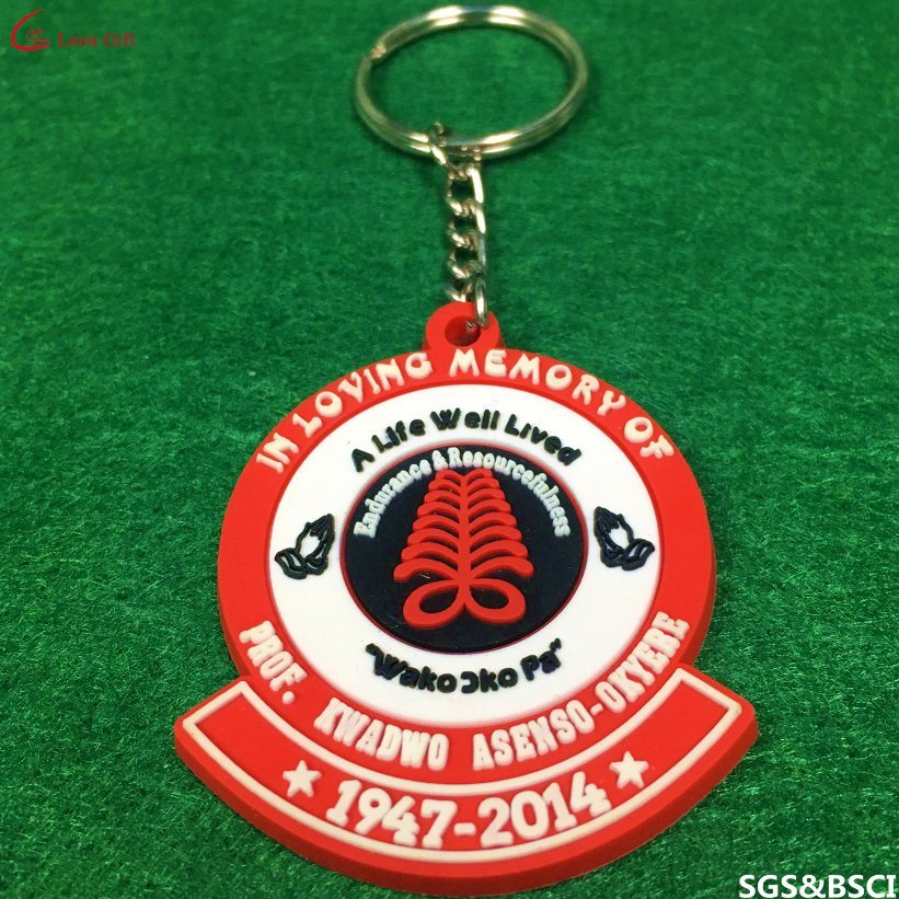 Made in China Custom Promotion PVC Rubber Key Chain