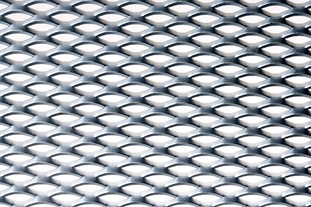 Galvanized Diamond / Hexagonal /Aluminum Expanded Metal Wire Mesh Panel Sheet