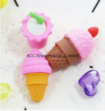 Ice Cream Erasers