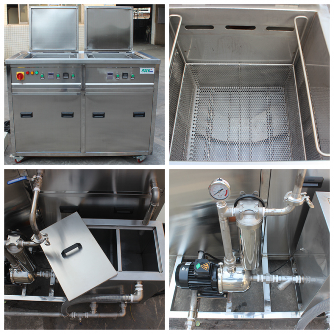 Heat Exchangers and Plastic Injection Molds Cleaning Solution Ultrasonic Cleaning Equipment