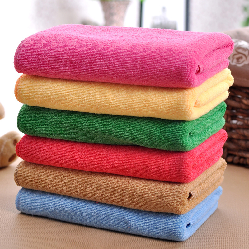 Hot Sale Cotton Embroidery Soft Colored Towel (JRD933)