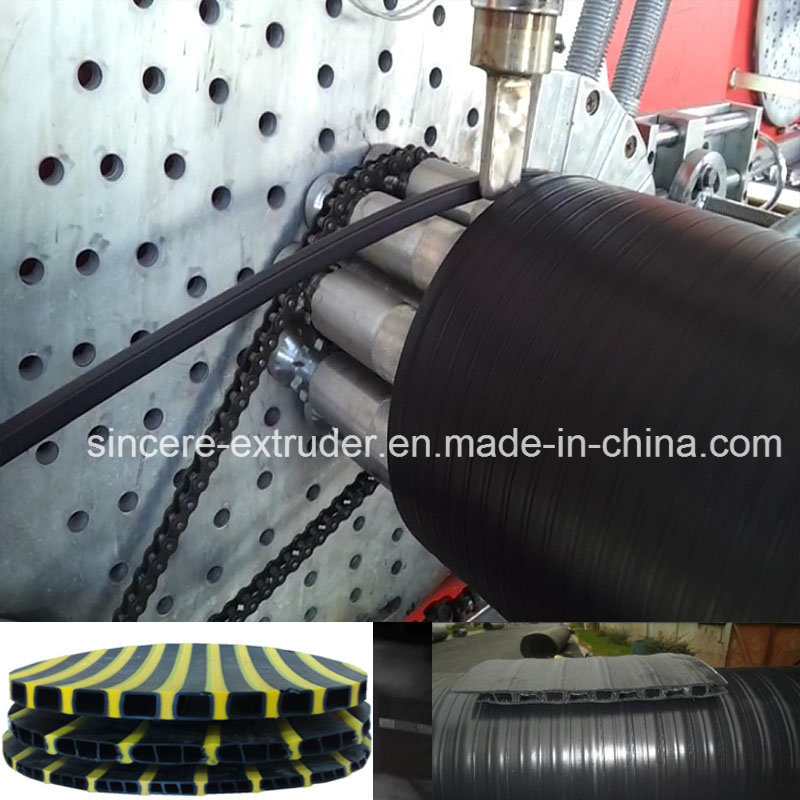 PE HDPE Plastic Municipal Tubing Pipes Extruding Machine