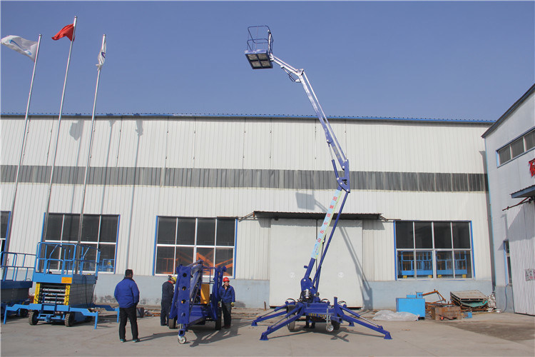 200kg New Design China Hot Sale Hydraulic Diesel Boom Lift Truck with Ce Certification