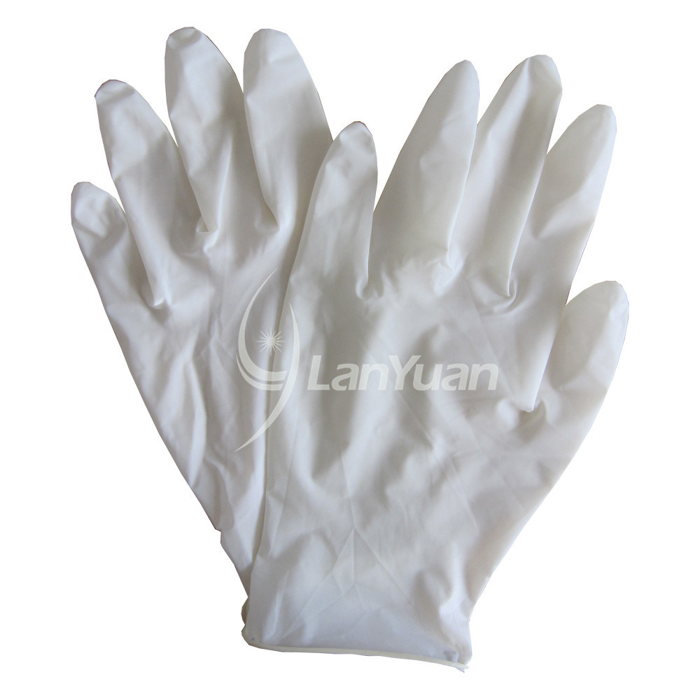 Large Latex Powdered Examination Gloves