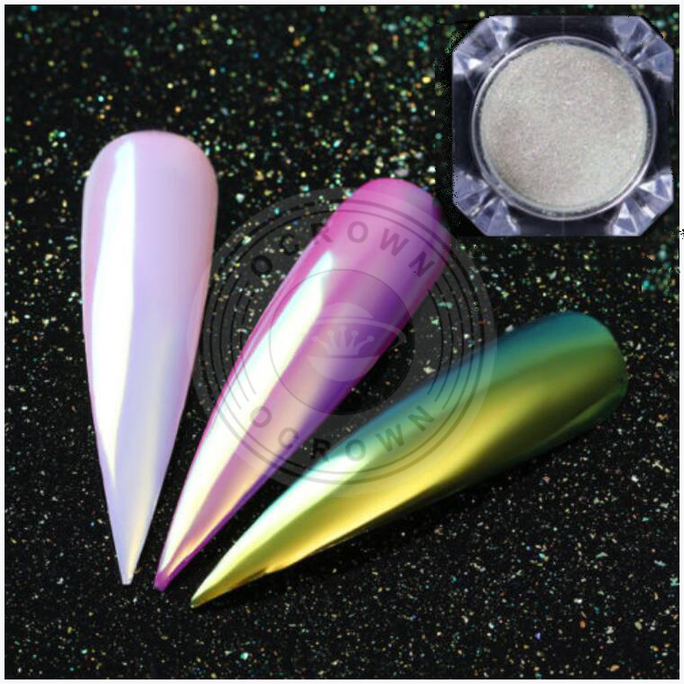 Unicorn Rainbow Aurora Chameleon Mica Based Pearl Pigment Powder