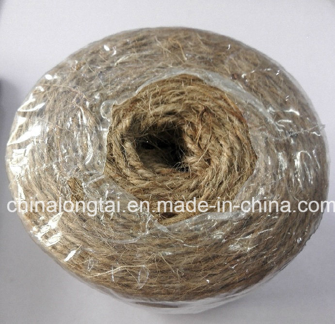 5mm High Tenacity and Low Price Twisted Jute Rope (SGS)