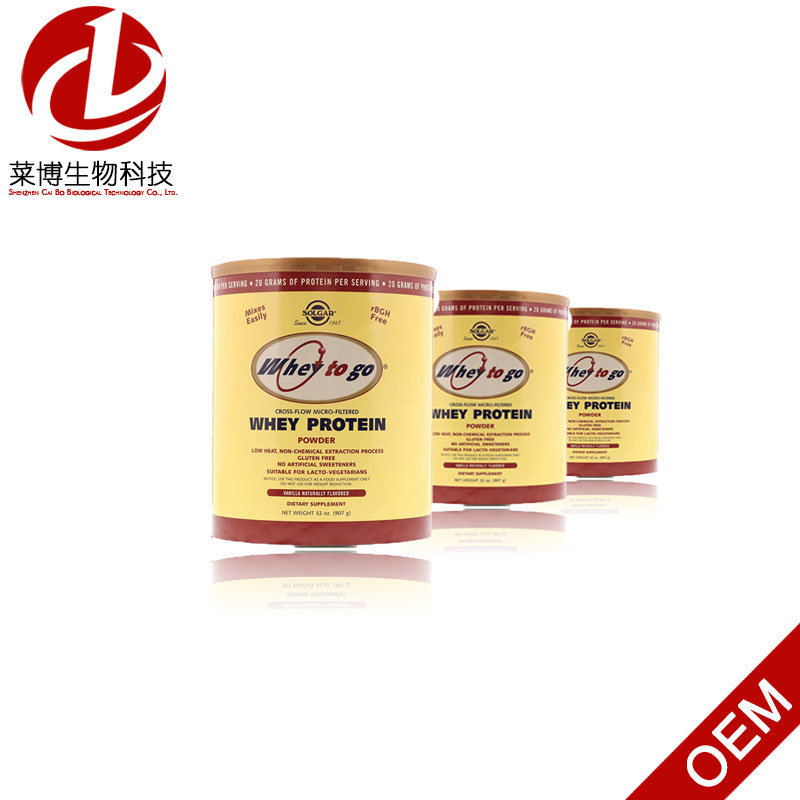 Solgar, Whey to Go, Whey Protein Powder, Natural Vanilla Flavor, 32 Oz (907 g)