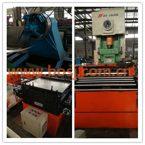 Galvanized Steel Fire Damper Shell Molding Forming Machine