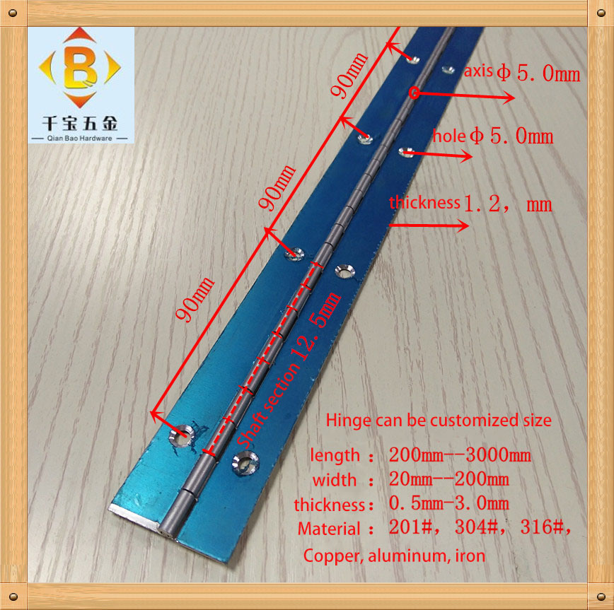 Good Production Stainless Steel Piano Hinge Long Hinge