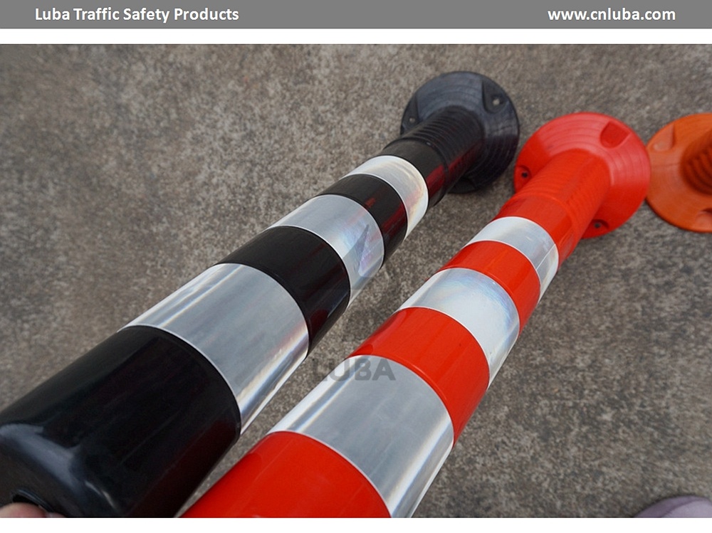 Global Flexible Polyethylene Plastic Road Warning Posts