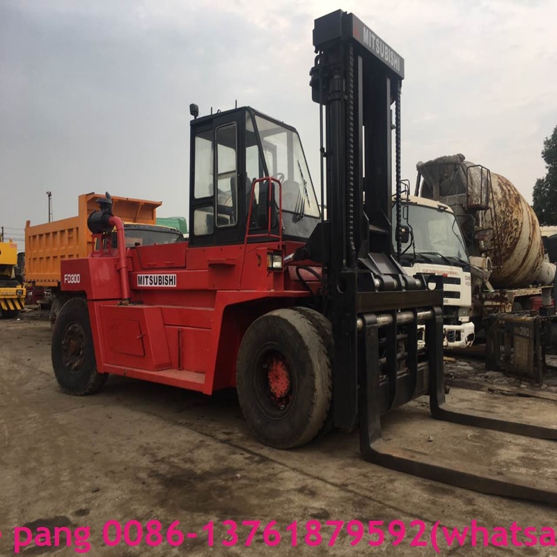 Hydraulic transmission Type Fd300 Mitsubishi Forklift for Sale