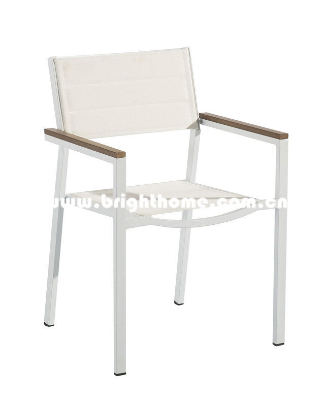 Outdoor Textilene Chair Aluminum Leisure Furniture