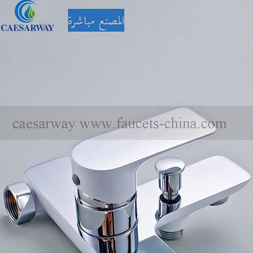 Brass Single Handle Shower Bath Mixer for Bathroom