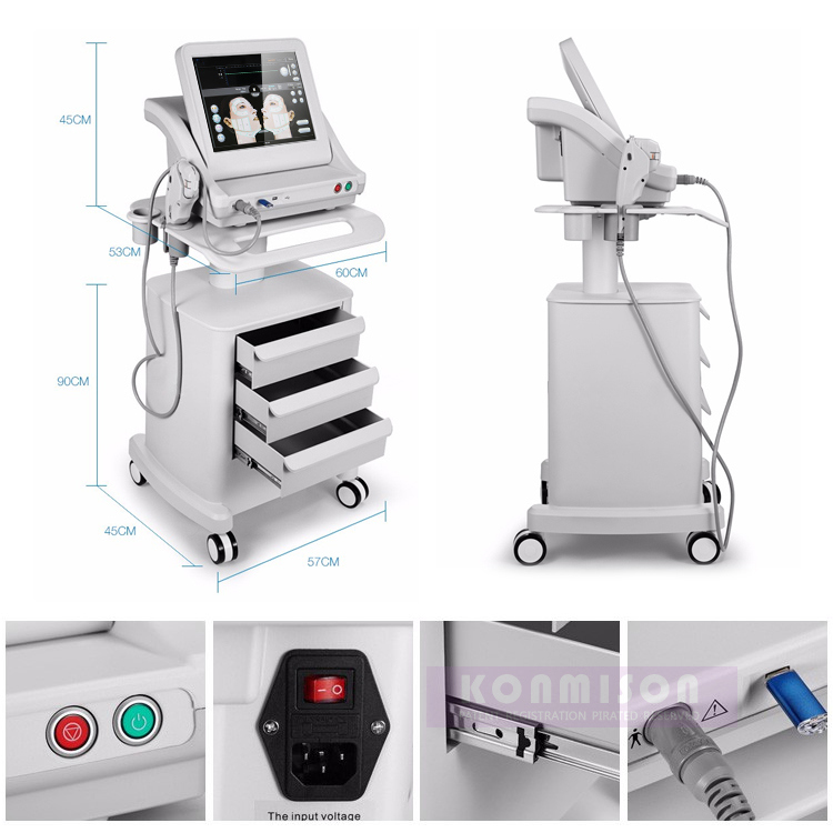 Professional Beauty Salon Use Body Slimming Skin Tightening Hifu Machine