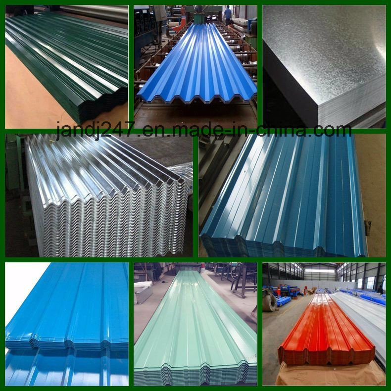 Carbon Steel Colored Corrugated Metal Roofing Sheet