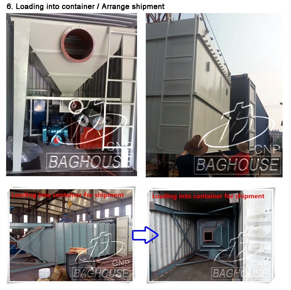 Industrial Fuel Boiler Dust Control/PPS Filter Bag Dust Collection System