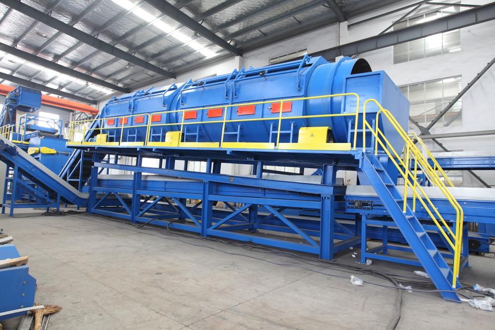 Sh Rotary Trommel Drums Sieve/ Screening Equipment for Wet and Sticky Materials/Heavy Duty Construction Municipal Solid Waste Processing/Sand Crushing Plant