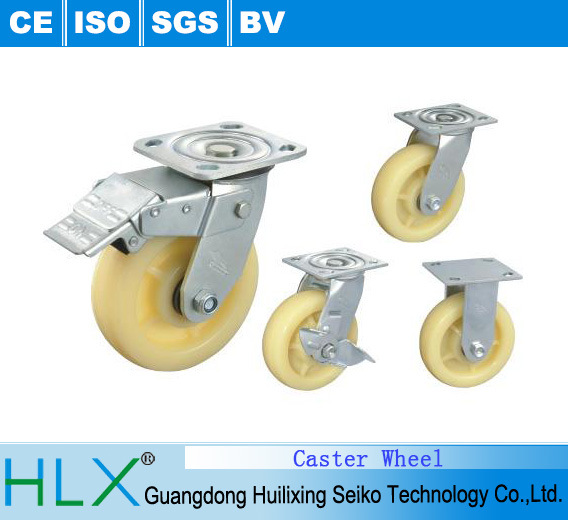 Heavy Duty Nylon Caster Wheel in Hlx