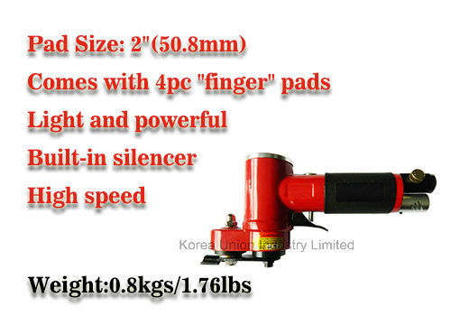 Professional Quality Reciprocating Air Mini Finger Belt Sander