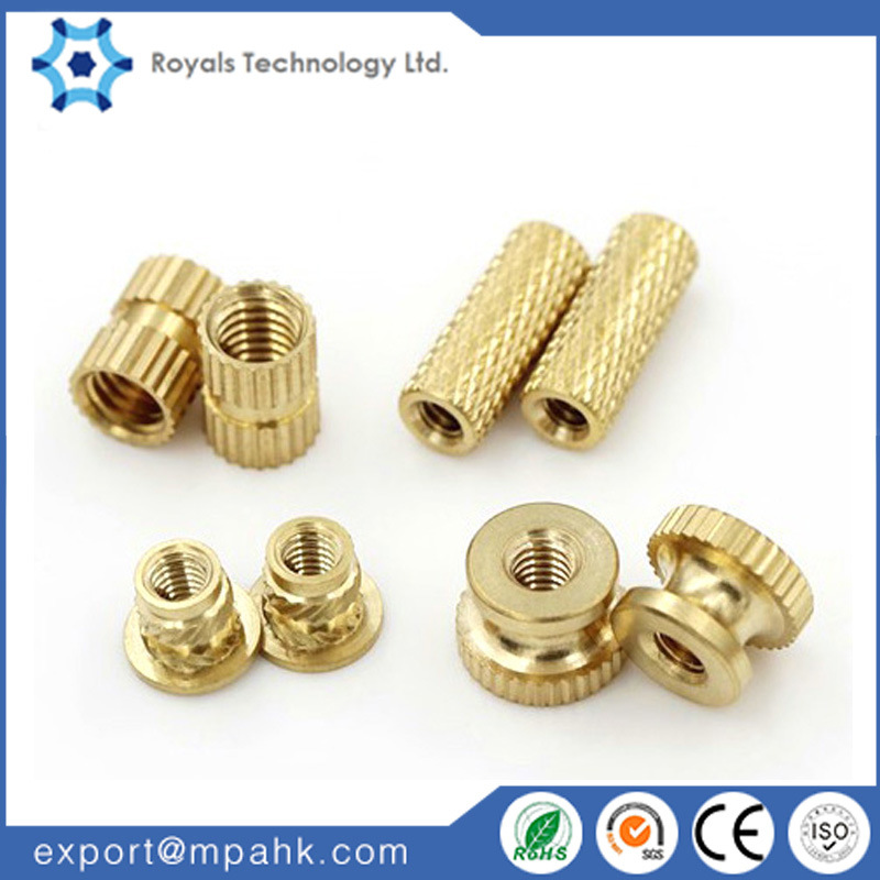 High Precision CNC Brass Female Threaded Insert