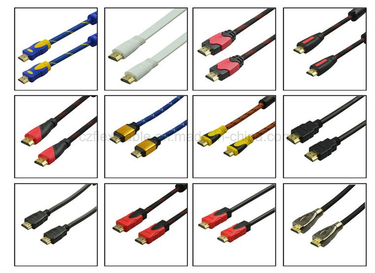 Wholesale 1.8m HDMI to DVI Adapter Cable High Speed Data Cables with 24K Gold-Plated Connectors