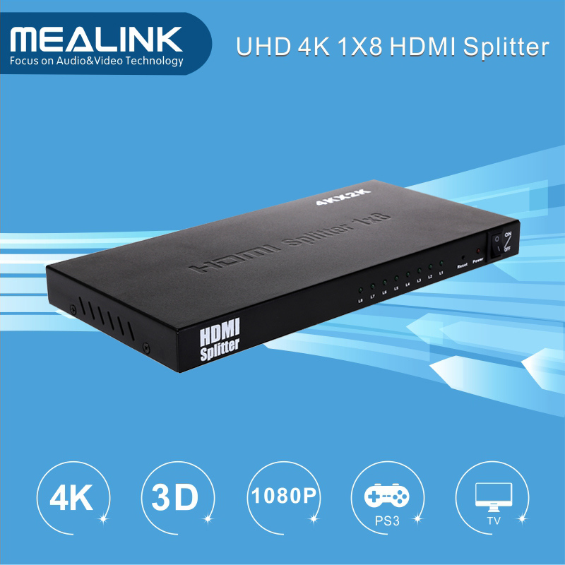 4k 1X8 HDMI Splitter (HDMI V1.4)