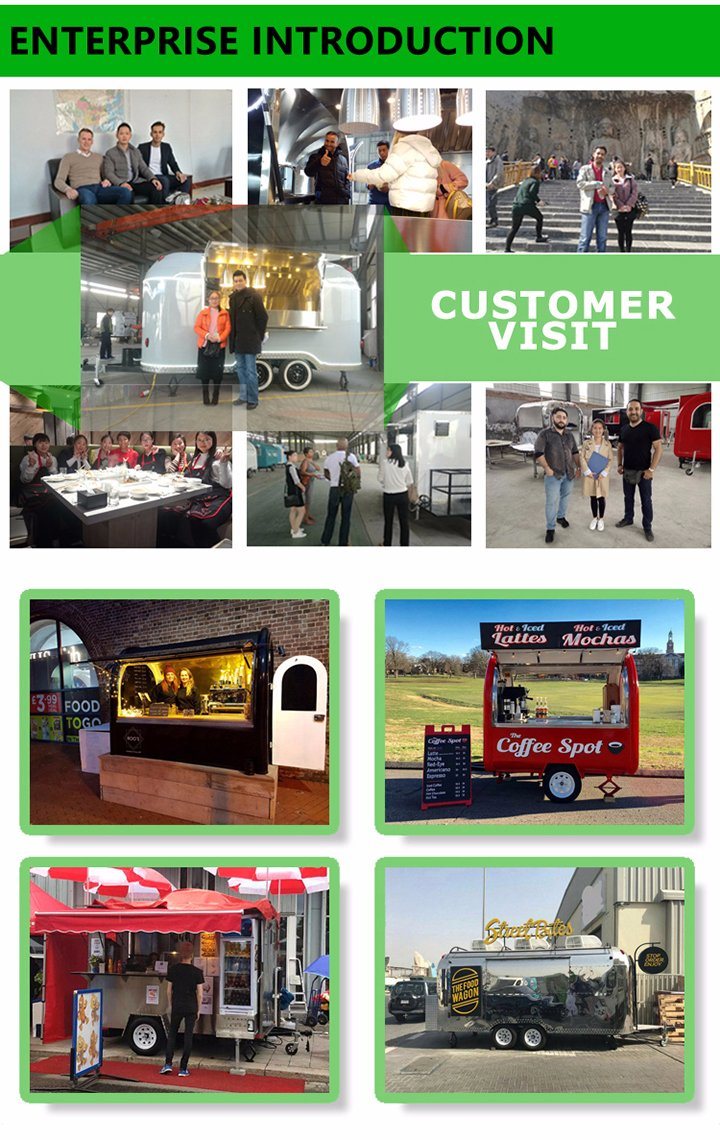 High Quality Mobile Food Trailers for Europe