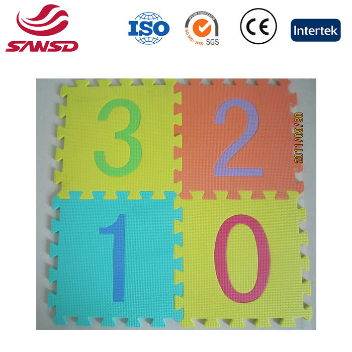 Letters & Numbers Puzzle Play Mat 36 Tiles EVA Foam Mat