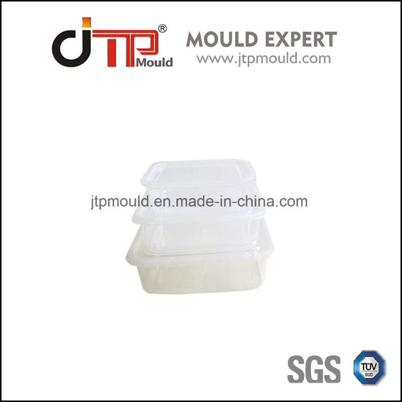 Injection Mould of Square Plastic Food Container