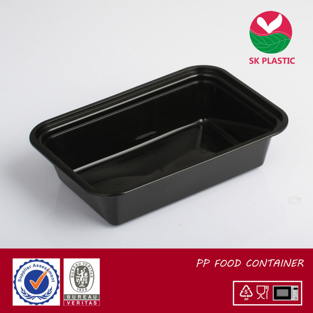 BPA Free Brc Pass High Quality Takeaway Microwave Kitchen Plastic Storage Plastic Food Containers