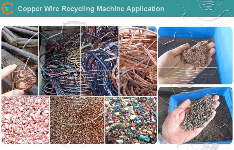 Electric Automatic Scrap Copper Cable Recycling Machine for Sale