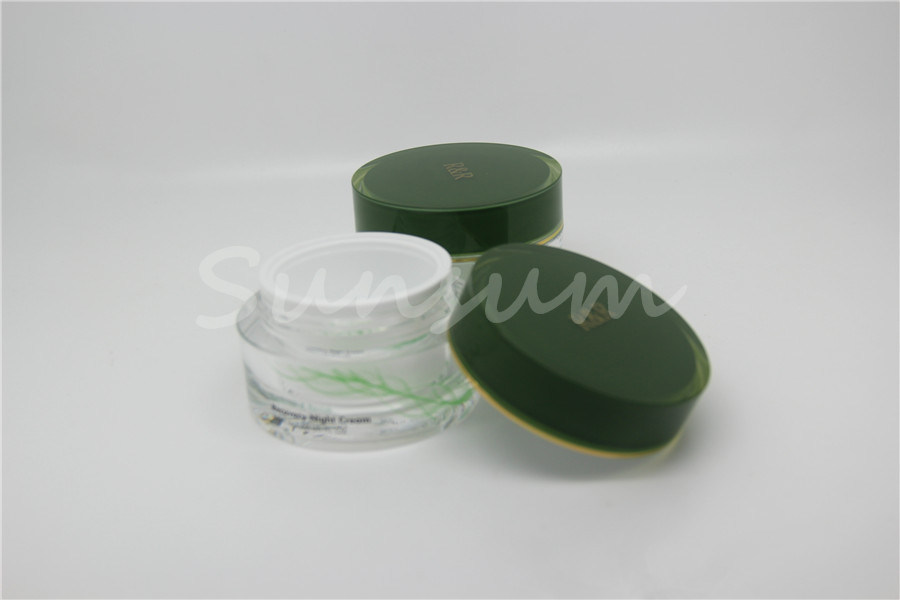 Customized Wholesale Pet Frostedcream Jar with Screw Cap Cosmetic