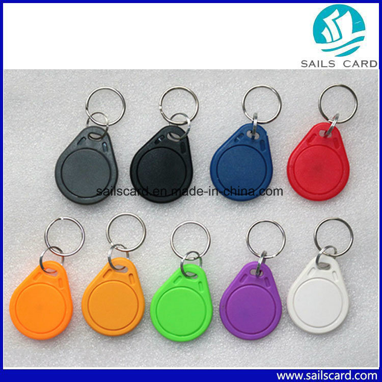 Plastic ABS Rewritable RFID T5577 Key FOB