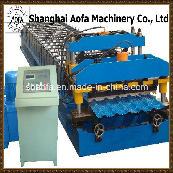 Color Steel Roofing Tile/Wall Corrugated Roof Sheet Making Roll Forming Machine