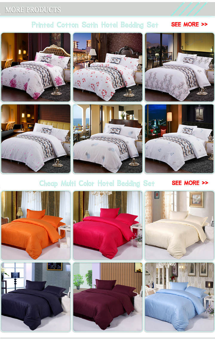 Cheap China Factory Supplier Printed Cotton Satin Bedding Sets