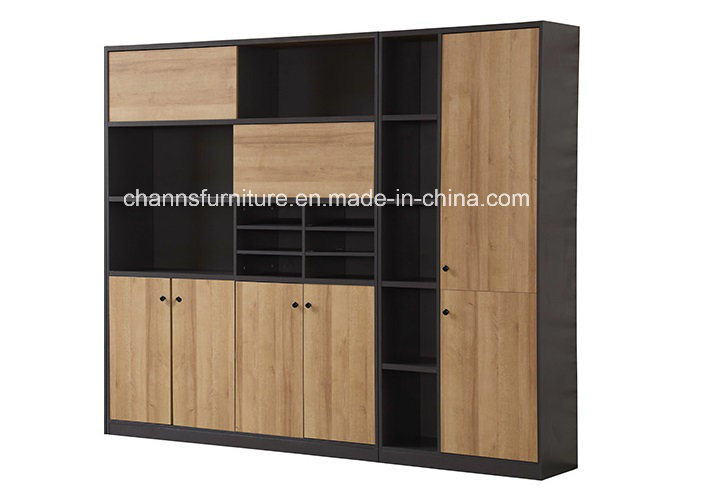 Modern Furniture 2.4m Wooden File Cabinet for Manager (CAS-FA11)