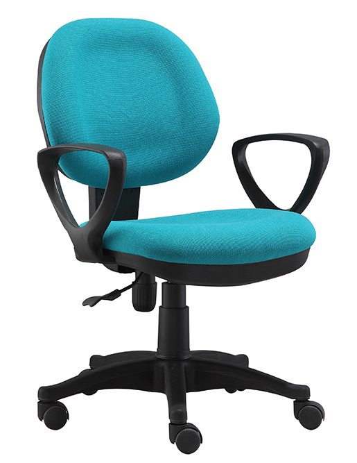 Small Low Back Office Fabric Chair Computer Chair Without Armrest (LDG- 823A)