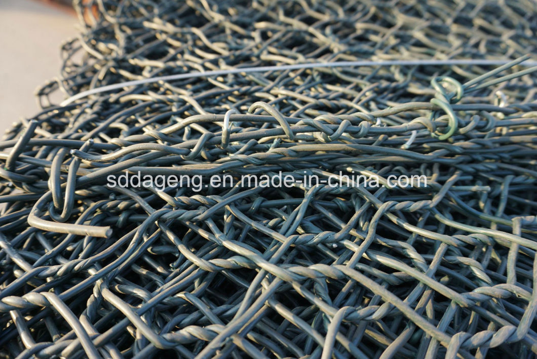 Gabion Rectangular Wire Mesh Box PVC Sleeve