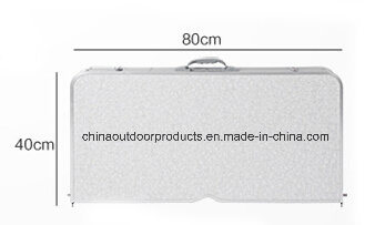 Aluminum Outdoor Folding Table 80*80*70 (etc-8833)