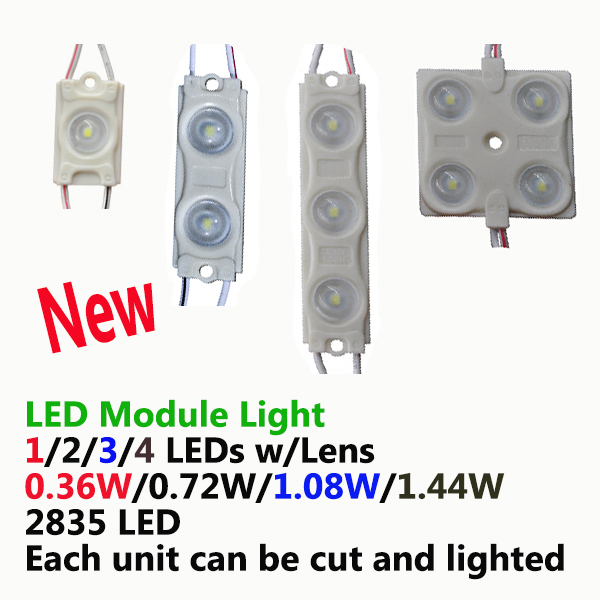 Exterior Sign Lighting Fixtures with 1.08W LED Module