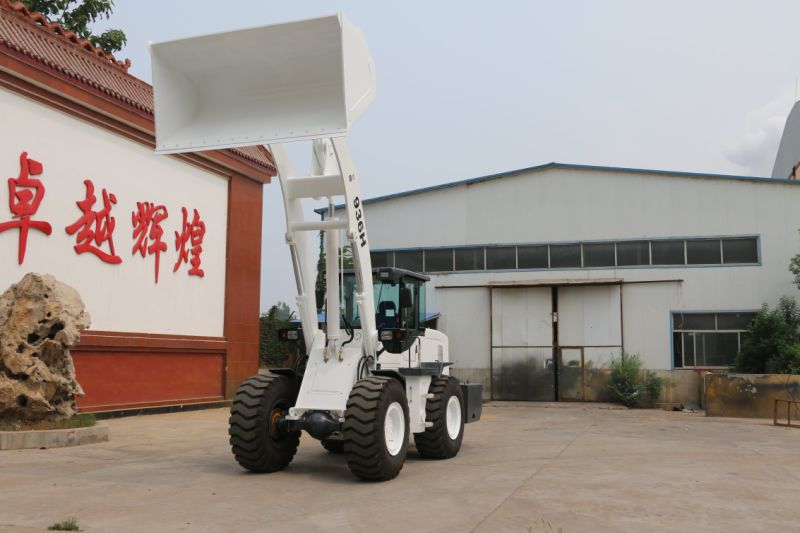 Heavy Duty 3.0ton Hydraulic Automatic Wheel Loaders with Quick Hitch and Various Attachments