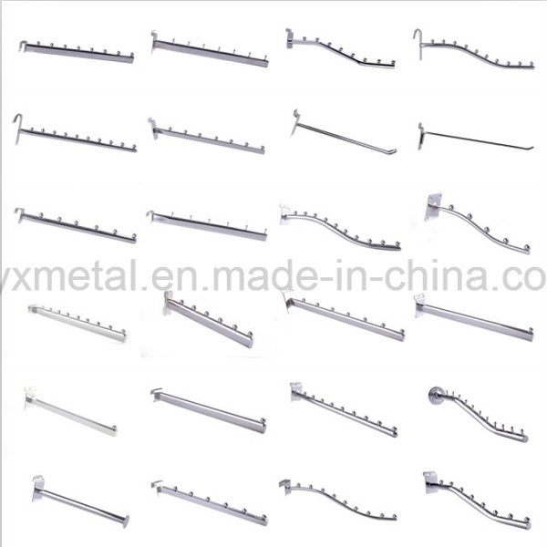 Customized Store Fixture Supermarket Accessories Metal Display Hooks Shop Fitting