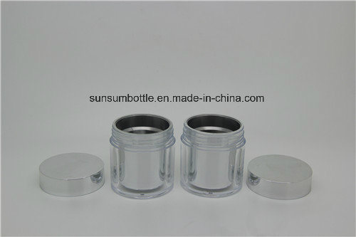 Small Empty Skin Care Plastie Cream Jar for Cosmetic