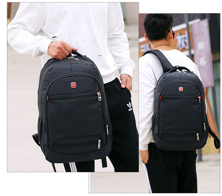 College Waterproof Laptop School Bag Student Backpack Bag