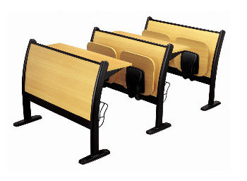 Wooden Foldining School Student Ladder Room Furniture Desk & Chair (RX-668)