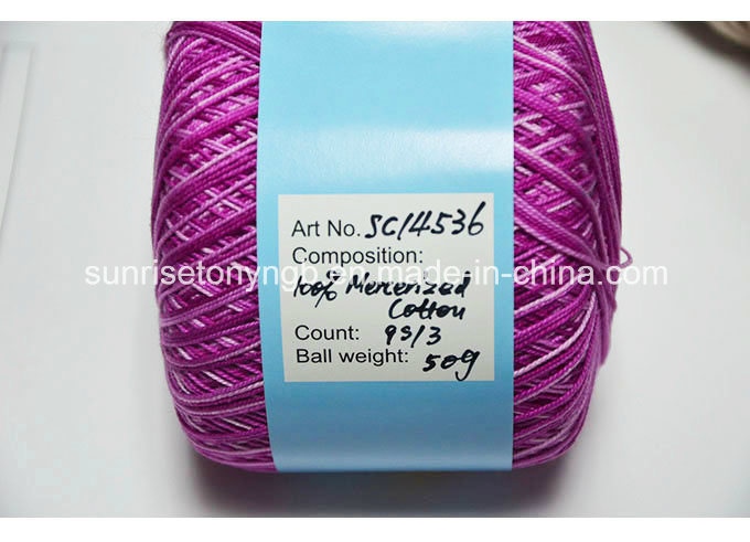 Super Thin Polyester Embroidery Variegated Sewing Cotton Thread