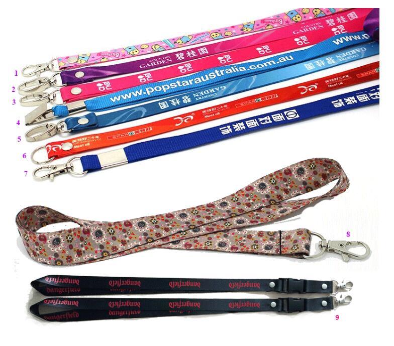 Customized Dye Sublimation OEM Lanyard ID Holder