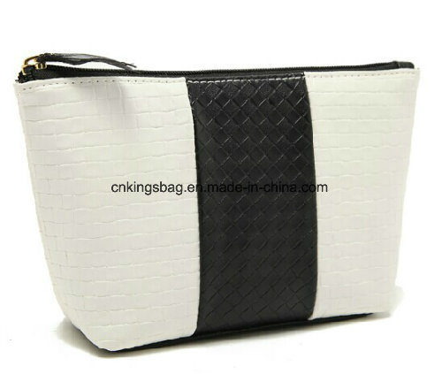 Imitation Leather PU Woven Ladies Makeup Bags Cosmetic Bags.