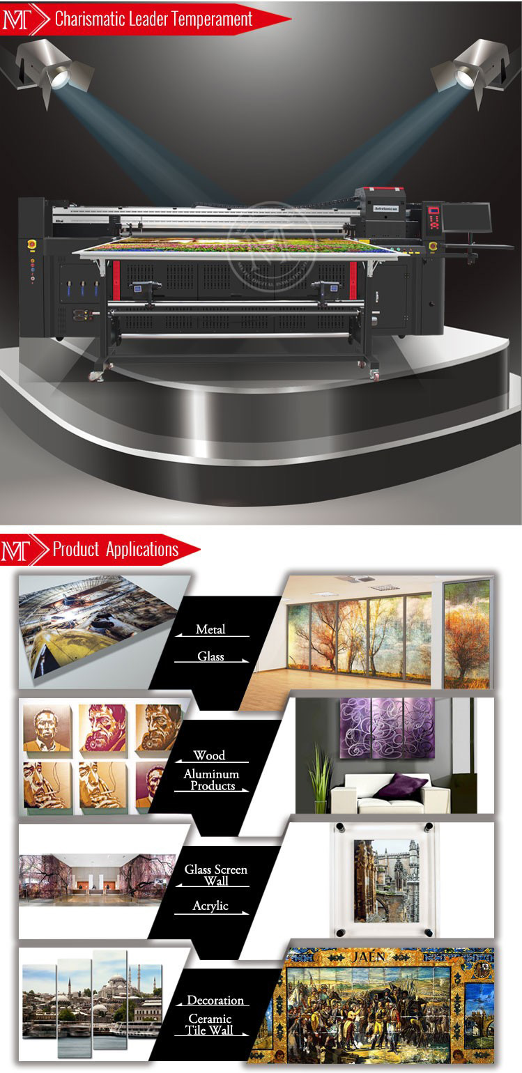 China Newest Wide Format UV Flatbed Printer Mt-UV2000 for Aluminum