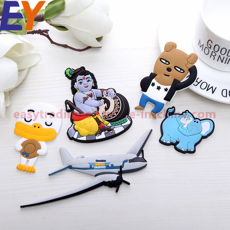 Soft PVC Fridge Magnet Decorate Home Singapore Souvenirs